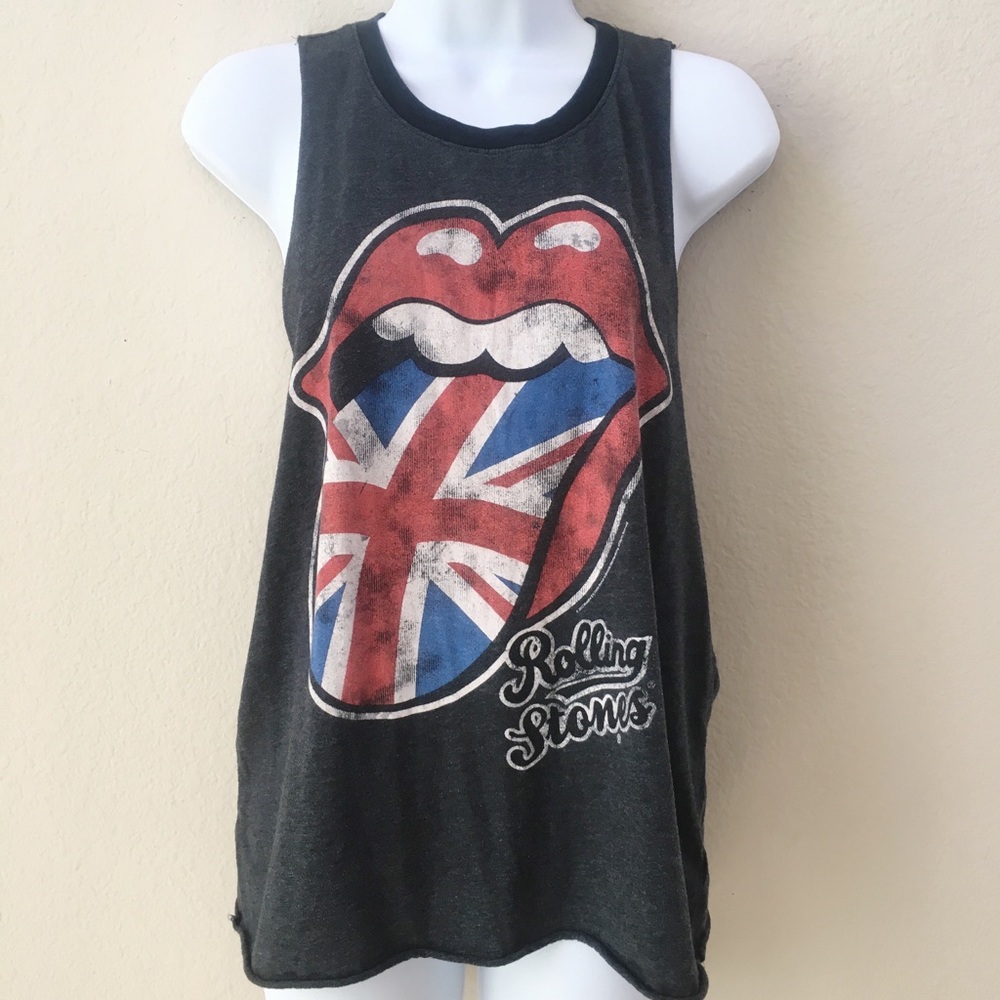 Rolling Stones Tongue Sleeveless T-Shirt